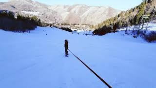 Riding with my boarding buddy