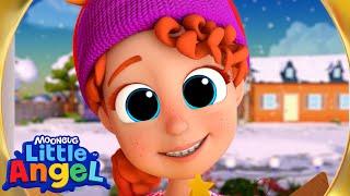 Is That Santa | Little Angel | Kids Cartoon Show | Toddler Songs | Healthy Habits for kids