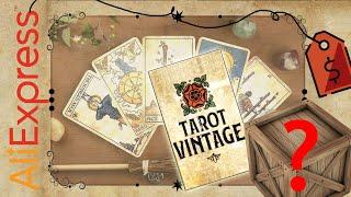 Vintage Tarot с Алиэкспресс | Распаковка+первое впечатление Винтажное Таро| Таро с Алиэкспресс