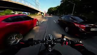 Yamaha XSR 155 POV Ride | Akrapovic Exhaust Sound