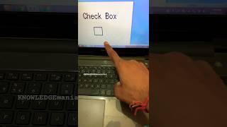 Check box symbol shortcut #shorts #shortcutkeys #msword #computer #viral