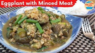 Stir Fry Eggplant with Minced Pork Recipe