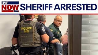 Florida sheriff Marcos Lopez arrested in uniform, charged with racketeering