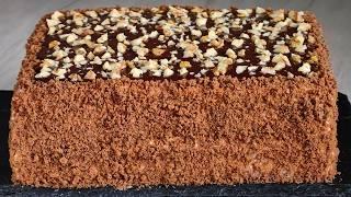 Торт за 15 минут! На кефире!НЕДОРОГОЙ, самый вкусный торт! Простой рецепт