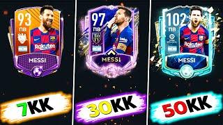 КУПИЛ MESSI за 7, 30 и 50 МИЛЛИОНОВ - FIFA MOBILE 20: TOTW / TOTY / TOTS