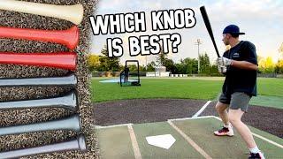 Which type of bat knob is best? | Wood Baseball Bat Reviews