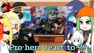 Pro heros react to Under our spll ||MHA×MLP|| My AU //Gacha club//