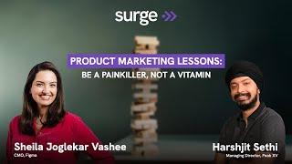 Figma’s Sheila Vashee & Peak XV’s Harshjit Sethi on Product vs Brand Marketing