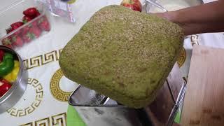 Green Vegetable Cake Tutorial