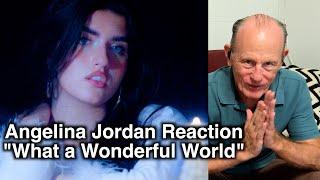 Angelina Jordan Reaction |  Louis Armstrong Cover | "What a Wonderful World"