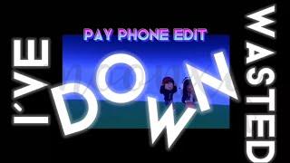 PAYPHONE W/ FREE AVATAR | CapCut Intermediate level typography | Roblox Edit | w/ @rqchelziiq