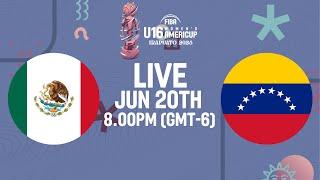 Mexico v Venezuela | Full Basketball Game | FIBA U16 Women's AmeriCup 2025