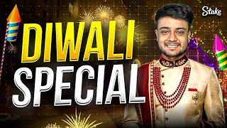 Gambling Until i Lose it all or Win ₹1,00,000 (Diwali Special)