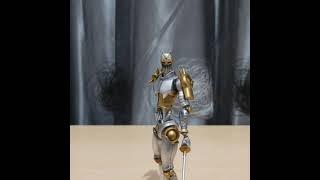 Silver Chariot Swinging his sword JoJo | Stop Motion