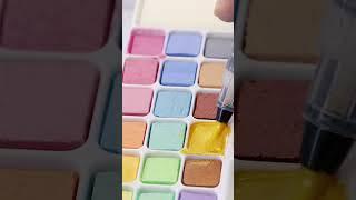 Metallic Watercolour Cake Set Premium 21 Piece demo