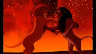Simba Vs Scar-Lion King Fight Scene HD