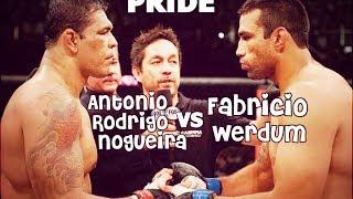 Fabricio Werdum Vs Antonio Rodrigo Nogueira HIGHLIGHTS PRIDE HD