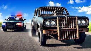 POLICE CHASE ARMORED CAR in BeamNG!