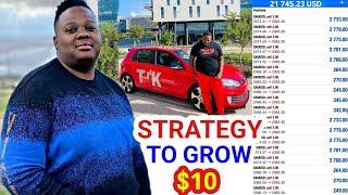 Grow $10 to $500 in Just 3 Hours (as a Beginner) | Khanya us30