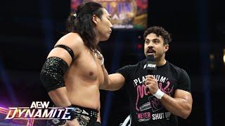 Konosuke Takeshita steps up to Max Caster’s challenge! | 3/12/25, AEW Dynamite