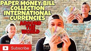 World Currency | Foreign Currency| Paper Bill Money Collection| Dollars