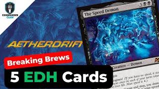 Add These: 5 Cards for The Speed Demon | Breaking Brews | Aetherdrift Spoilers