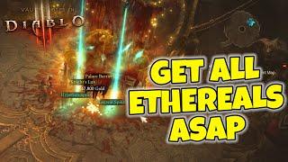 The FASTEST way to get all the Ethereals in Diablo 3