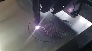 Gofab CNC Plasma table on 1/8" aluminium sign