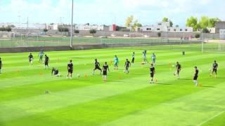 Entrenamiento Santos Laguna