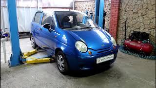 Очень тугая педаль сцепления на Daewoo Matiz Дэу Матиз 0,8 2011 года 1часть