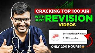 Is It 'Practically' Possible To Crack NEXT/NEET-PG With Only Revision Videos?!  By AIR 2 ️‍