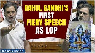 Watch Rahul Gandhi's Full Speech on Day 6 of the Parliament Session | First One as Leader of Oppn.