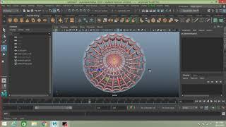 Maya 2020 tutorial - Wrap deformer Creating a Moving Spider Web