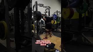 CAN ANY ONE SQUAT 5WHEELS ON CORCS!?!? #subscribe #motivation #squat #follow #trending #shorts #fyp