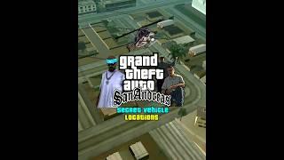 3 SECRET VEHICLE LOCATIONS IN GTA #gta #gtasanandreas #gta5