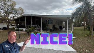 VERY NICE Sarasota Florida Doublewide Mobile Home In Resort Community (The Winds Of St. Armand’s)!