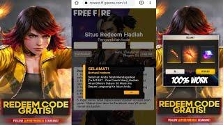 KODE REDEEM FREE FIRE!! KODE REDEEM FF TERBARU 28 Januari 2022 WORK