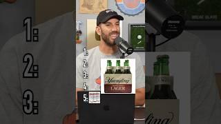 RANK THESE BEERS! Number One Is Special! #shorts #beer #alcohol #drinks #ranking #budlight