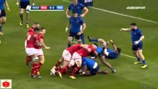 Rugby Sei Nazioni  Galles -  Francia 19 - 10, gli highlights 27-02-2016