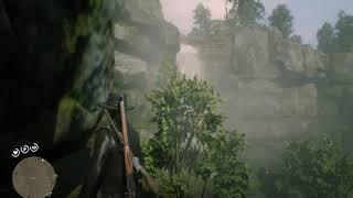 Red Dead Redemption 2 Водопад (Waterfall) - карта сокровищ 1 место