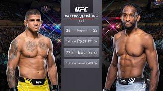 UFC 283 Гилберт Бёрнс vs Нил Магни (Полный бой UFC 4)