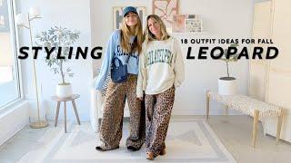 18 Outfit Ideas for Fall 2024 (featuring Leopard Print Pants)