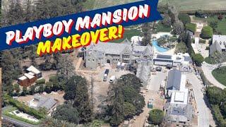 Playboy Mansion Gets Major Facelift With Extension Renovation