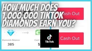 how much are tiktok diamonds worth?