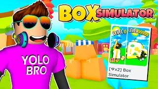 САМЫЙ КРУТОЙ СИМУЛЯТОР РАСПАКОВКИ КОРОБОК В РОБЛОКС! BOX SIMULATOR ROBLOX