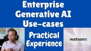 Co-create Generative AI Use-cases | IBM Watsonx | Playground | for Enterprises and Personal