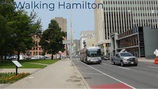 Walking Main Street in Hamilton Ontario Canada 7/17/2023