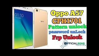 Oppo A57 Pattern Unlock Remove by umt