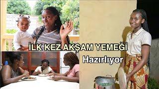 Kuzenim mükemmel köy yemeği hazırlıyor | Afrika Yıldızı