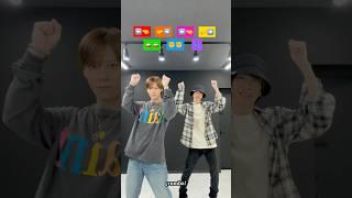 with @tomo_shuffle 【TAKITAKI】TikTok trend challenge dance tutorial TAKAHARU emoji #shorts